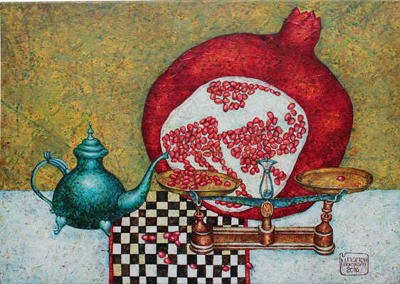 Попов-Масягин Владимир. Гранатовый баланс 